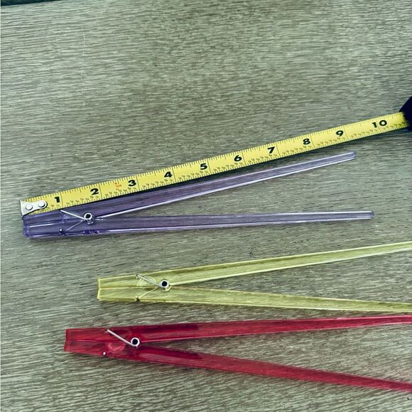 Plastic Reusable Hinged Chopsticks Lot - Picture 2 of 2